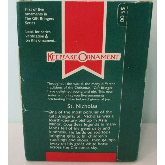 The Gift Bringers First Edition 1989 Hallmark Keepsake Ornament Glass Ball New - Picture 5 of 11